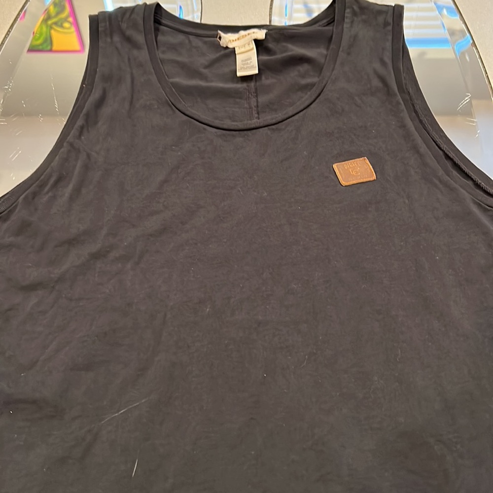 Vintage black diesel medium tank very cool industrial